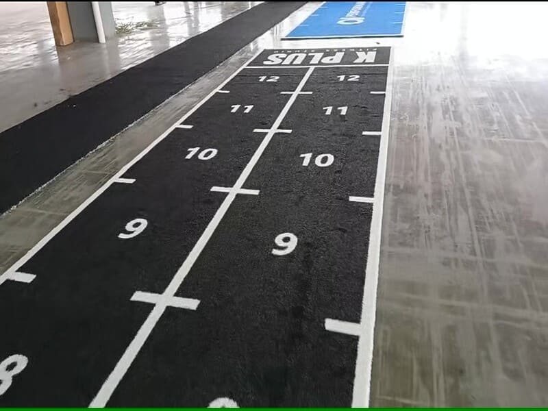 trenó de empurrar em relva sem enchimento